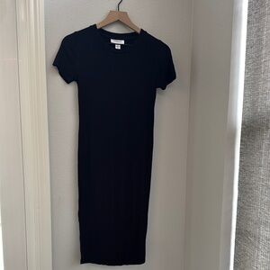 Motherhood Maternity Black Midi Dress